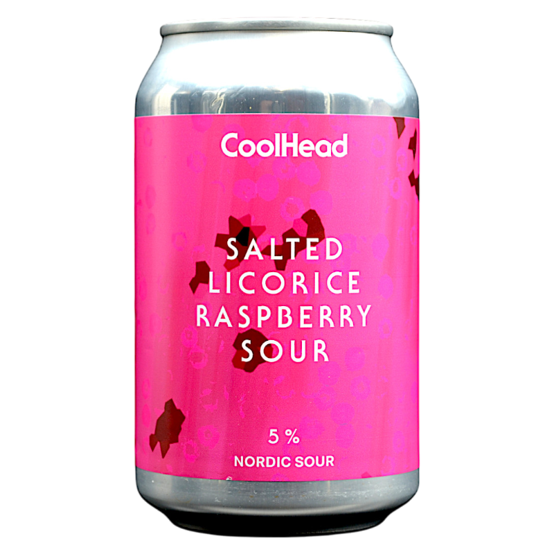 Coolhead - Salted Licorice Raspberry Sour  - 5% - 33cl - Can