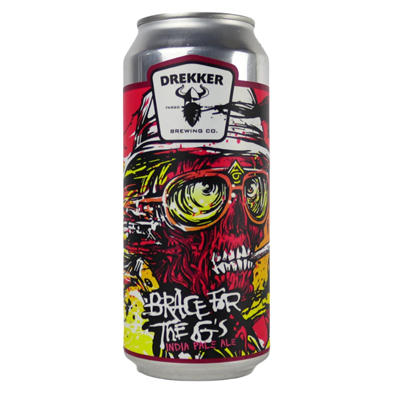 Drekker - Brace for the G’s - 7.2% - 47.3cl - Can