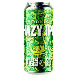 BlackPig / DrunkBeard - Hazy IPA - 6.2% - 44cl - Can