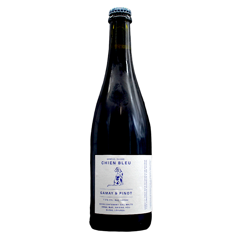 Chien Bleu - Gamay et Pinot Noir - 6% - 75cl - Bte