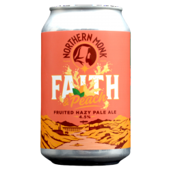 Northern Monk - Faith & Peach - 4.5% - 33cl - Can