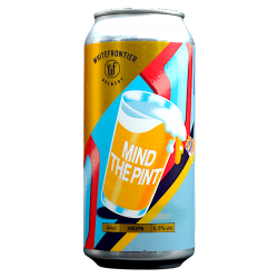 WhiteFrontier x Marble Beers Ltd - Mind the Pint - 6.5% - 44cl - Can