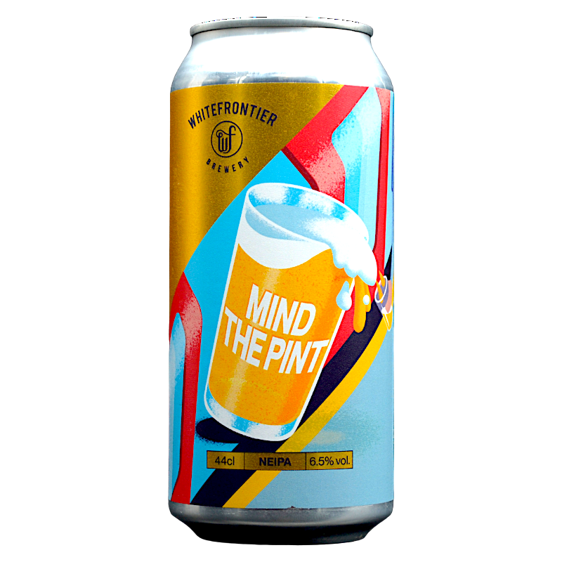 WhiteFrontier x Marble Beers Ltd - Mind the Pint - 6.5% - 44cl - Can