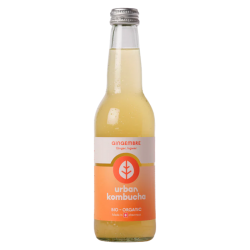 Urban Kombucha - Gingembre bio - 0.00% - 33cl - Bte