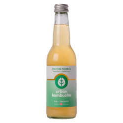 Urban Kombucha - Menthe poivrée bio - 0.00% - 33cl - Bte