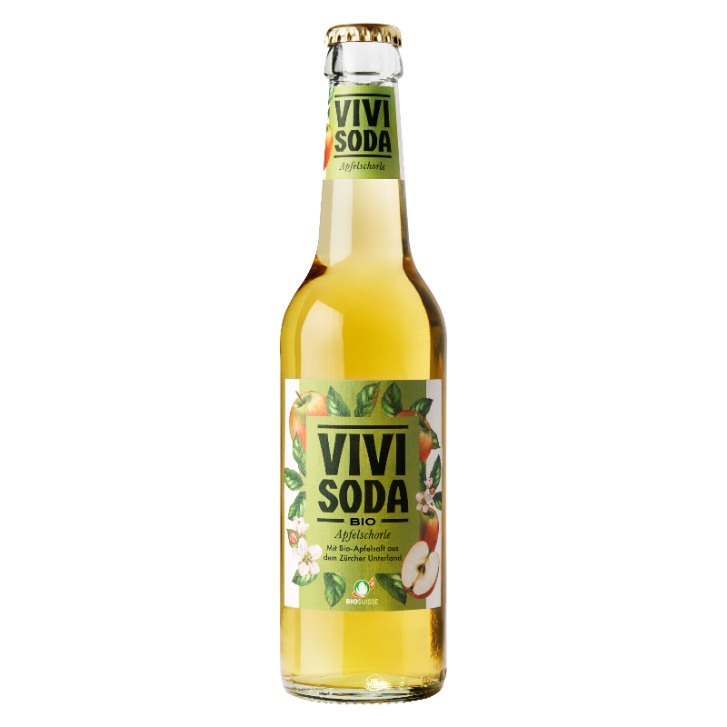 Vivi Soda - Vivi Soda Schorle aux Pommes - 0% - 33cl - Bte - DDM Dépassée