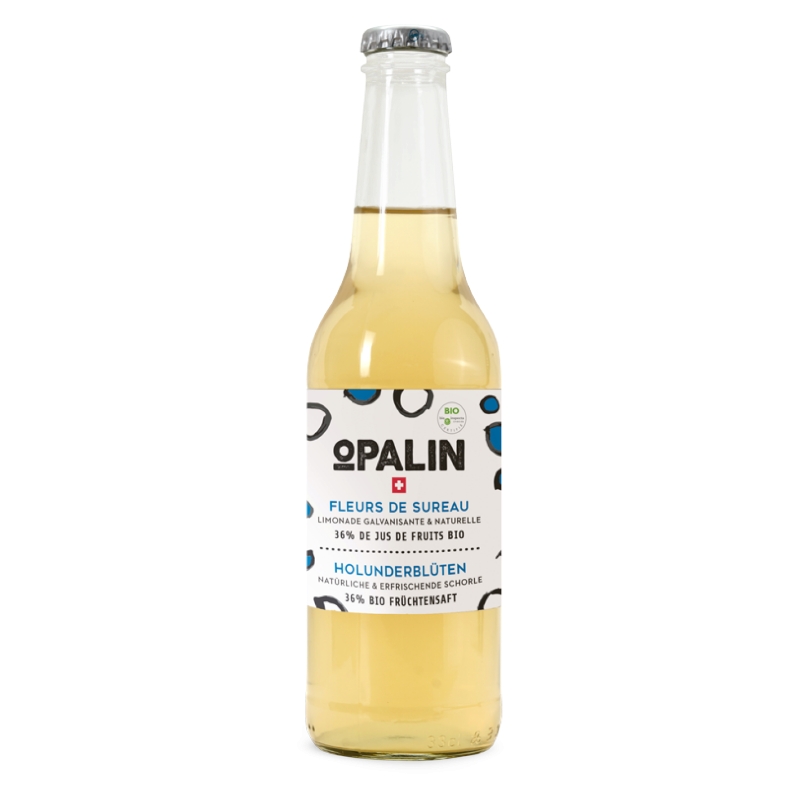 Opaline - Limonade Sureau BIO - 33cl - Bte