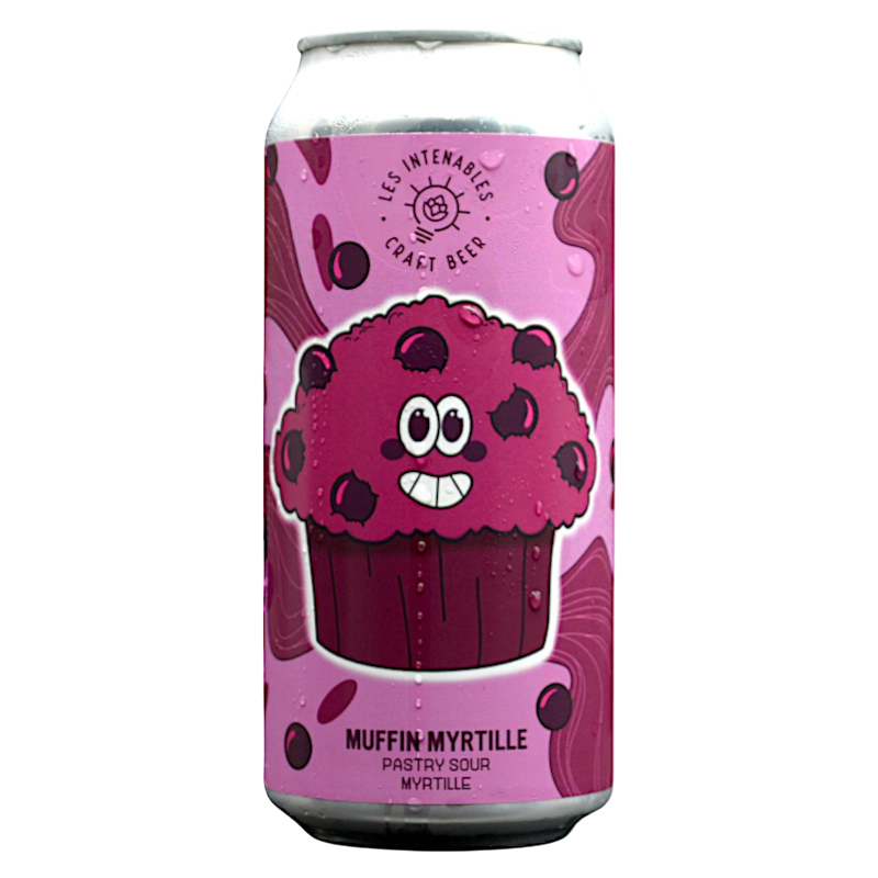 Les Intenables - Muffin Myrtille - 6.7% - 44cl - Can