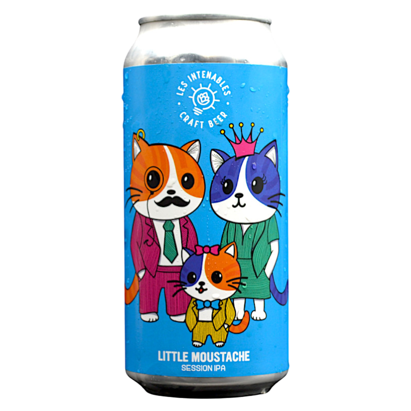 Les Intenables - Little Moustache - 3.5% - 44cl - Can