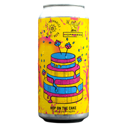 Les Intenables / Hoppinness - Hop On the Cake - 6.2% - 44cl - Can