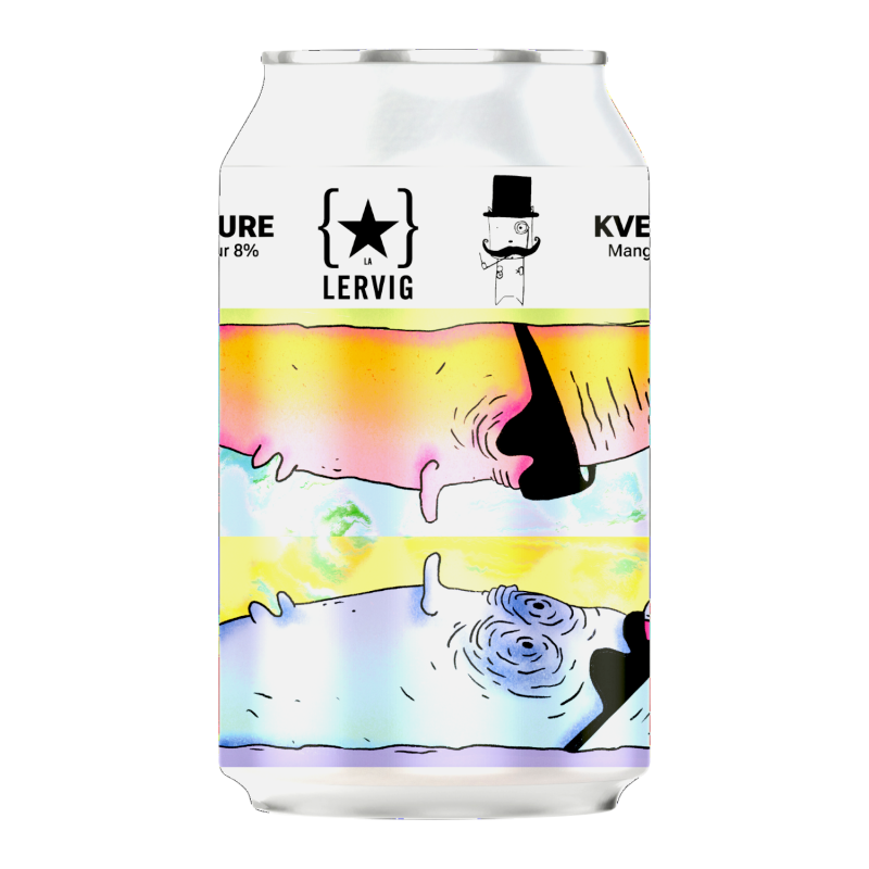 Lervig x Brewski - Kveik Culture: Brewski - 8% - 33cl - Can