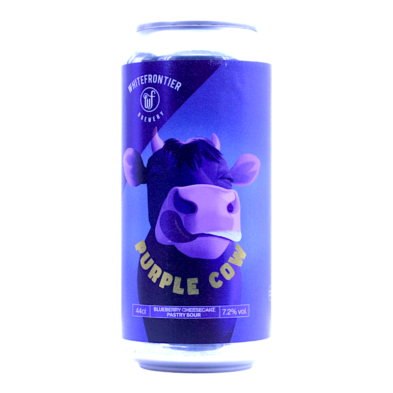 WhiteFrontier - Purple Cow  - 7.2% - 44cl - Can