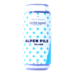 Outer Range - Alpen Pils - 4.8% - 44cl - Can