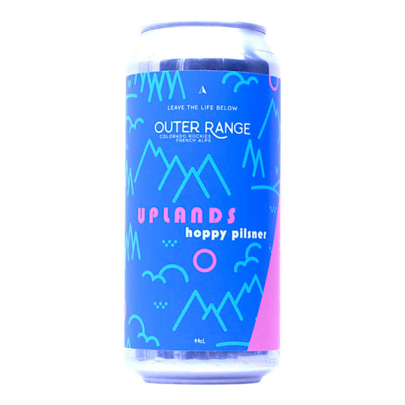 Outer Range - Uplands Hoppy Pils - 4.7% - 44cl - Can - DDM dépassée