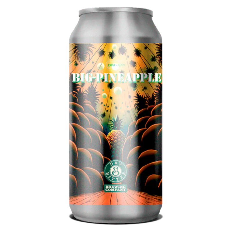 Dry & Bitter - Big Pineapple - 8.5% - 44cl - Can