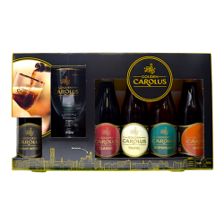 Het Anker - Carolus Coffret 5 bières + 1 verre