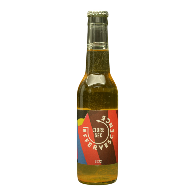 Effervescence - Cidre Sec 2022 - 5% - 33cl - Bte