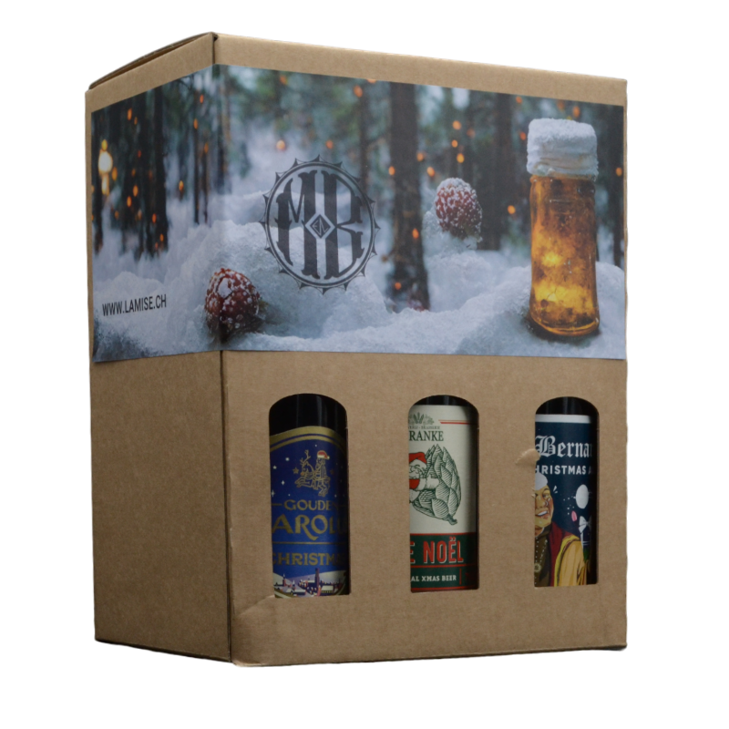 Coffret cadeau international 4 x 33cl bouteilles