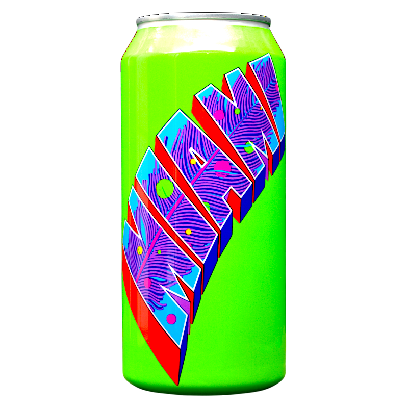 Omnipollo / J. Wakefield - Bianca Miami Madness Blueberry Lassi Gose - 6% - 44cl - Can