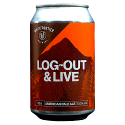 WhiteFrontier - Log Out & Live - 5% - 33cl - Can - DDM Dépassée