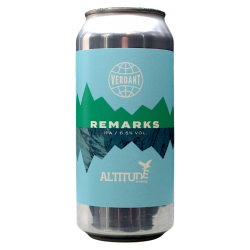 Verdant / Altitude Brewing - Remarks - 6.5% - 44cl - Can