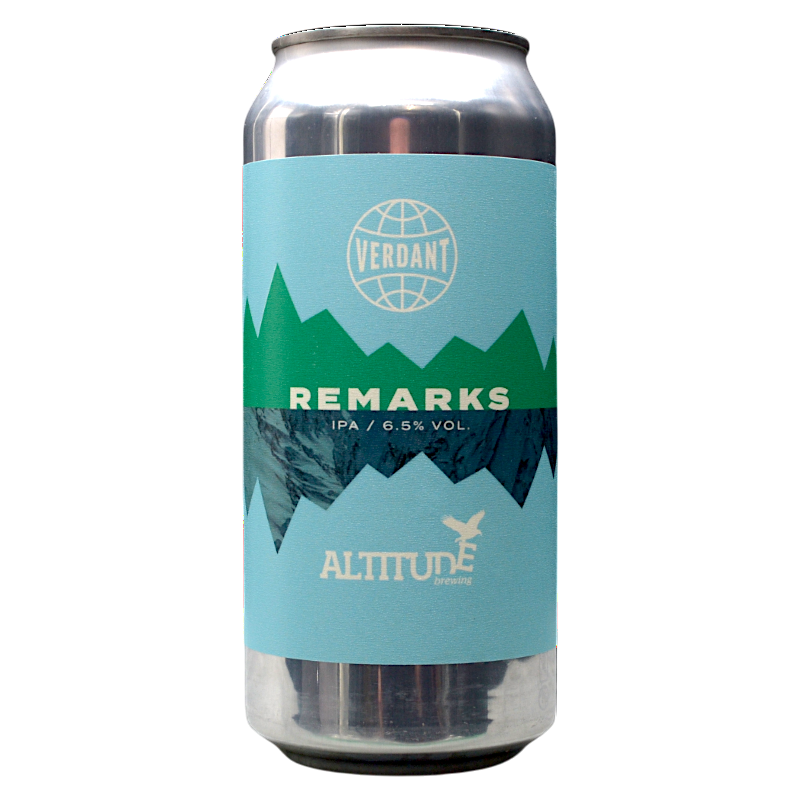 Verdant / Altitude Brewing - Remarks - 6.5% - 44cl - Can