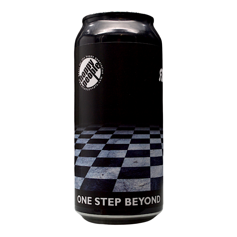 Hoppy People / Finback - One Step Beyond - 8.7% - 44cl - Can