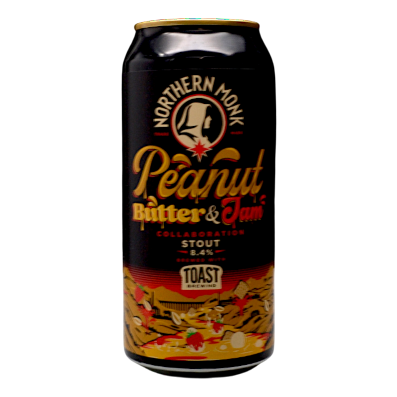 Northern Monk / Toast - Peanut Butter & Jam - 8.4% - 44cl - Can