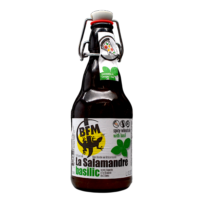 BFM - Salamandre Basilic - 5.5% - 33cl - Bte