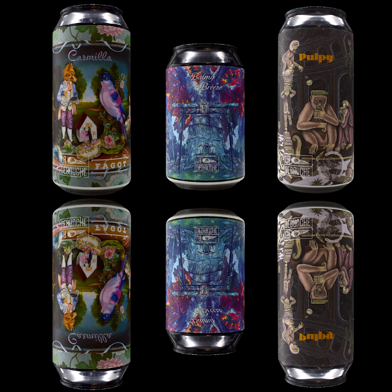 New Pack Dessert La Débauche - 4x44cl / 2x33cl - Can