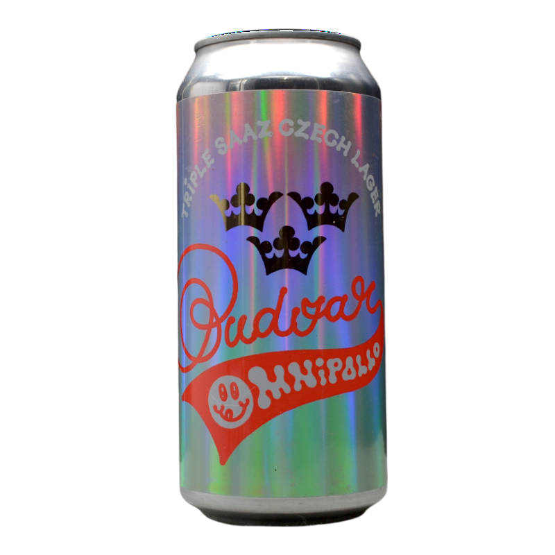 Omnipollo / Budvar - Triple Saaz Czech Lager - 5,2% - 44cl - Can
