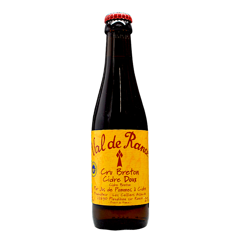 Val de Rance - Cidre Doux Cru Breton - 2,0% - 25cl - Can
