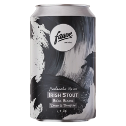 Fauve - Avalanche Noire 2025 - 4.3% - 33cl - Can