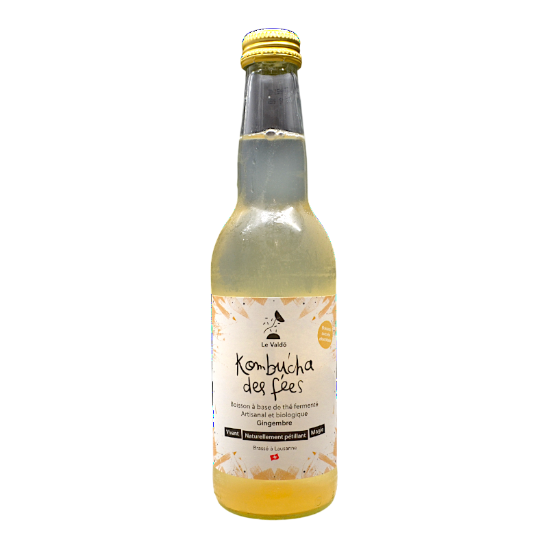Le Valdo - Kombucha des Fées Bio - 1.2% - 33cl - Bte