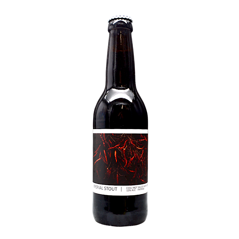 Popihn - Imperial Stout Chili Hot Sauce BA 18 / Paprika - 12,0% - 33cl - Bte