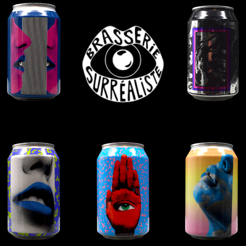 New Pack Brasserie Surréaliste - 8x33cl - Can