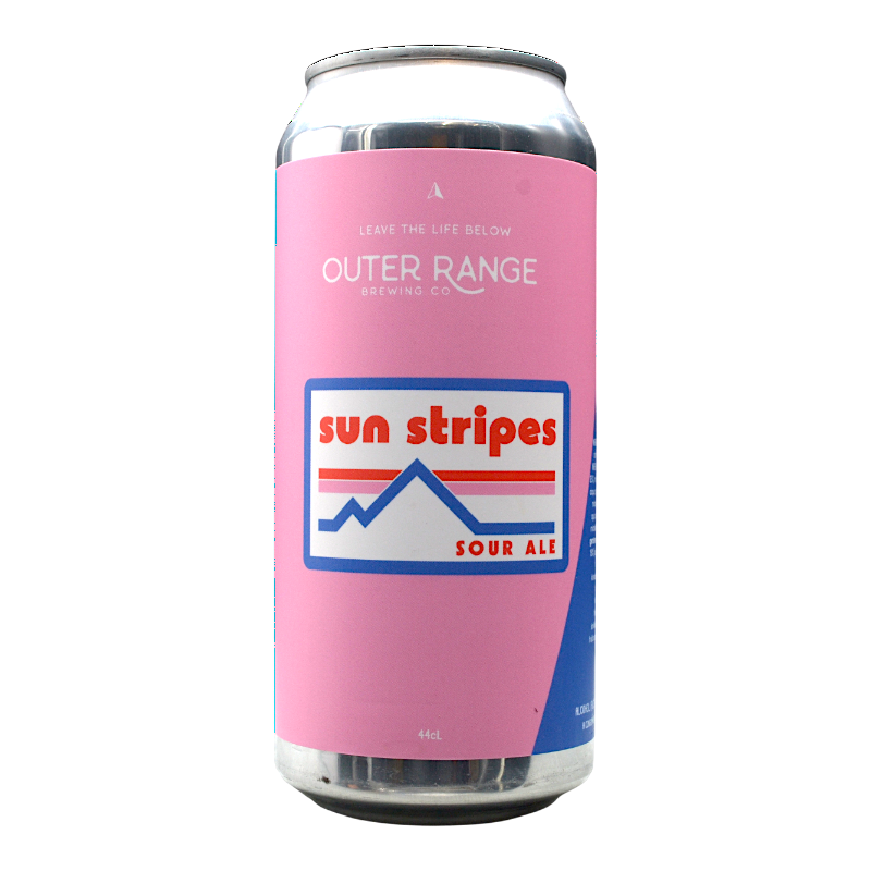 Outer Range Brewing Co. French Alps - Sun Stripes - 4,8% - 44cl - Can