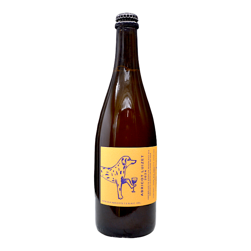 Chien Bleu - Abricot Luizet 2024 - 7% - 75cl - Bte