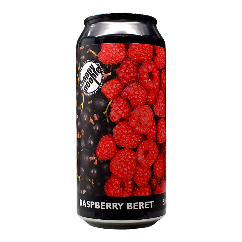 Hoppy People / Arpus - Raspberry Beret - 5,0% - 44cl - Can