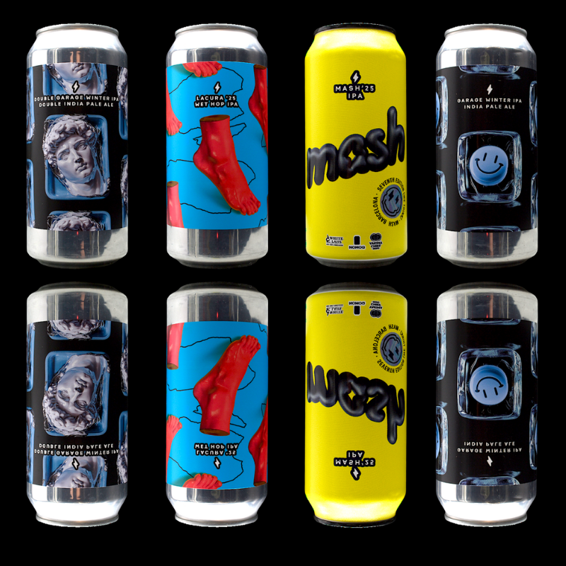 New pack IPA Garage - 8x44cl - Can