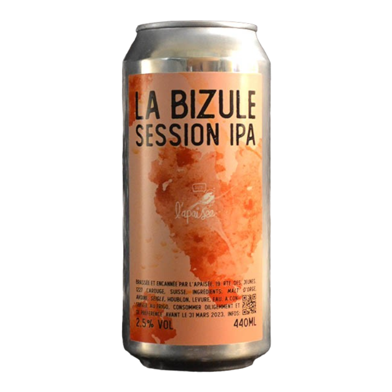 L'Apaisée - Bizule - 2.5% - 44cl - Can - DDM Dépassée