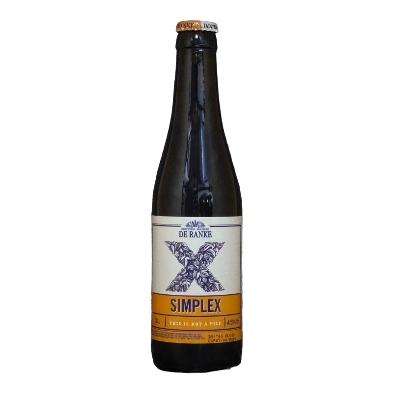 De Ranke - Simplex - 4.5% - 33cl - Bte - DDM Bientôt/Dépassée