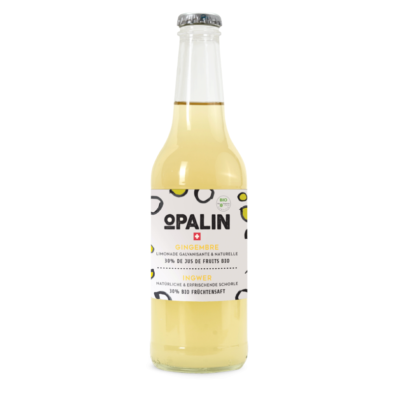 Opaline - Limonade Gingembre - 33cl - Bte - DDM Dépassée