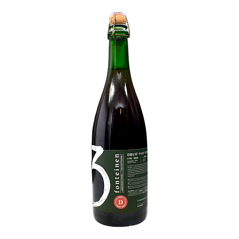 3 Fonteinen - Druif Pinot Noir Blend No. 83 - 8,5% - 75cl - Bte