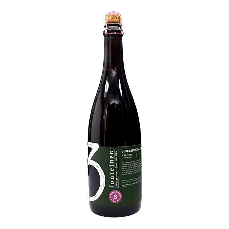 3 Fonteinen - Schaarbeekse Kriek Oogst 2020 - 6,3% - 75cl - Bte