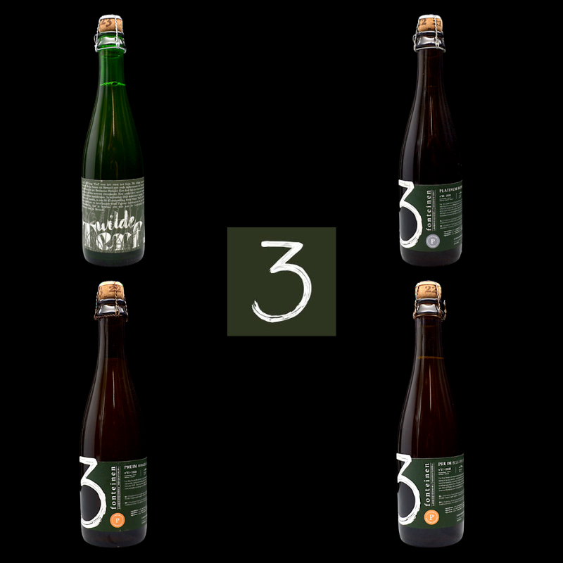 Pack Gueuze 3 Fonteinen - 4x37,5cl - Bte