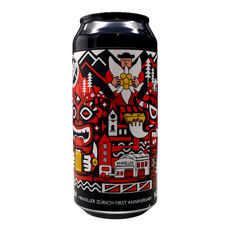 Hoppy People / Mikkeller - Omen - 5.2% - 44cl - Can