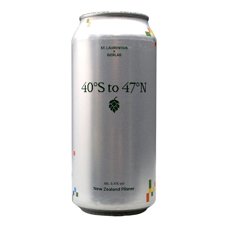 St Laurentius / Bierlab - 40°S To 47°N - 5,4% - 44cl - Can