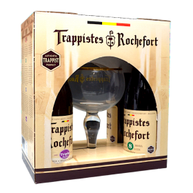 Rochefort - Coffret 4x33cl + 1 verre