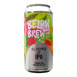 Below Brew Co - All Hopped Up - 0.5% - 44cl - Can